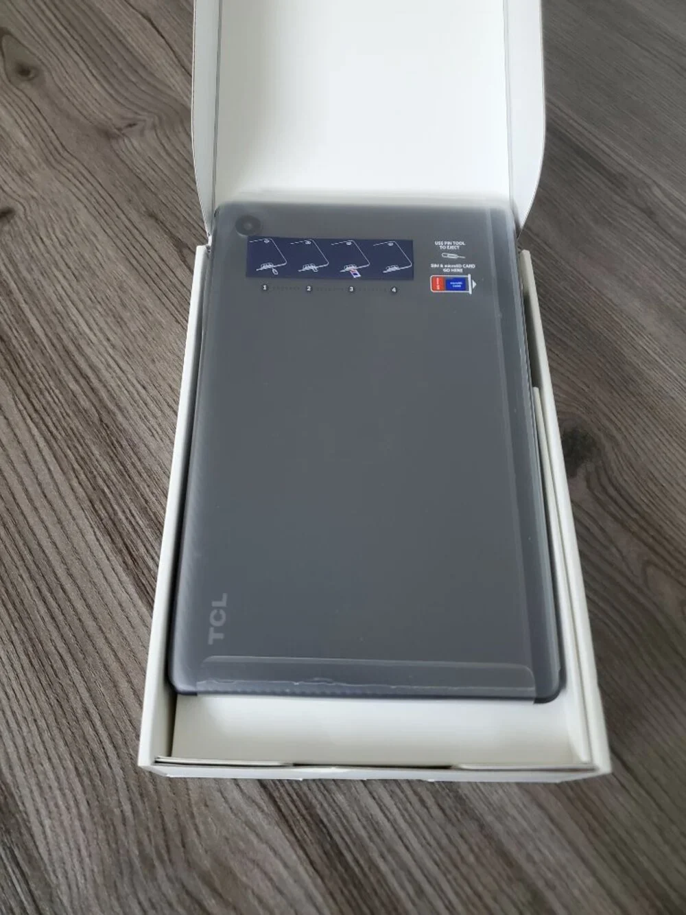 TCL Tab 8 LE 9137W 32GB Tablet Shadow Gray T-Mobile Clean IMEI Open Box